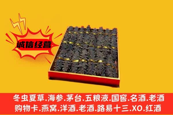 福州平潭县回收海参